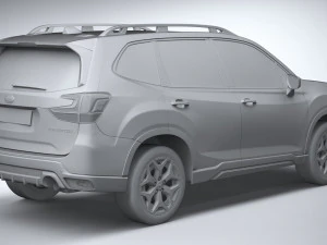 Subaru Forester 2023 3D Model