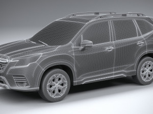 Subaru Forester 2023 3D Model