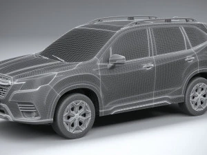 Subaru Forester 2023 3D Model