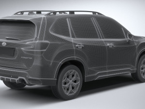Subaru Forester 2023 3D Model