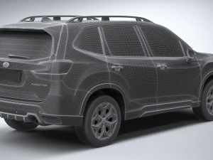 Subaru Forester 2023 3D Model