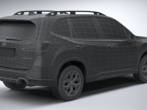Subaru Forester 2023 3D Model