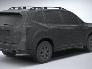 Subaru Forester 2023 3D Model