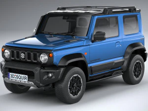 Suzuki Jimny 4spedizione 2024 Modello 3D