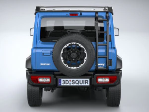 Suzuki Jimny 4spedizione 2024 Modello 3D