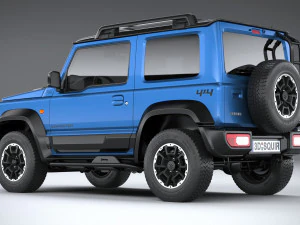 Suzuki Jimny 4spedizione 2024 Modello 3D