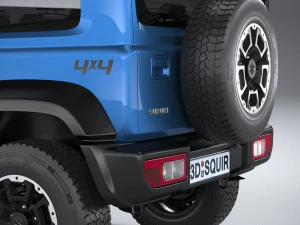 Suzuki Jimny 4spedizione 2024 Modello 3D