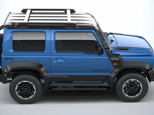 Suzuki Jimny 4spedizione 2024 Modello 3D