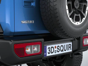 Suzuki Jimny 4spedizione 2024 Modello 3D