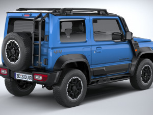 Suzuki Jimny 4expedition 2024 Modèle 3D