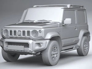 Suzuki Jimny 4spedizione 2024 Modello 3D