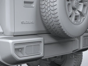 Suzuki Jimny 4spedizione 2024 Modello 3D