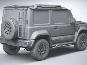 Suzuki Jimny 4spedizione 2024 Modello 3D