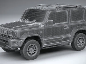 Suzuki Jimny 4spedizione 2024 Modello 3D