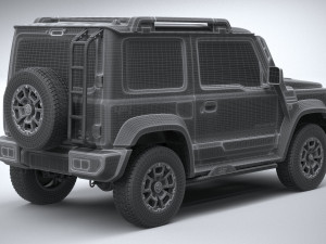 Suzuki Jimny 4expedition 2024 Modèle 3D