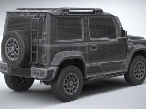 Suzuki Jimny 4spedizione 2024 Modello 3D