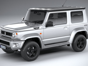 Suzuki Jimny 4style 2024 3D Model