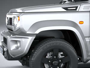Suzuki Jimny 4style 2024 3D 模型