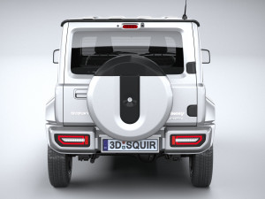 Suzuki Jimny 4style 2024 3D 模型