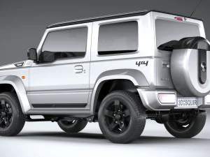 Suzuki Jimny 4style 2024 3D Model