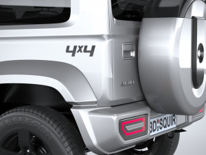 Suzuki Jimny 4style 2024 3D 模型