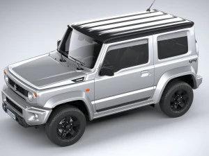 Suzuki Jimny 4style 2024 3D Model
