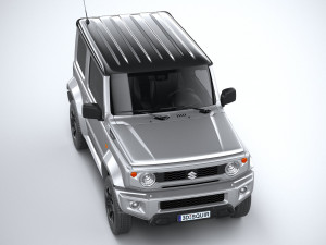 Suzuki Jimny 4style 2024 3D 模型
