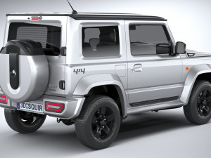 Suzuki Jimny 4style 2024 3D 模型