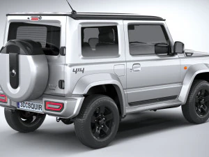 Suzuki Jimny 4style 2024 3D Model