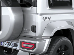 Suzuki Jimny 4style 2024 3D Model