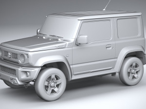Suzuki Jimny 4style 2024 3D 模型