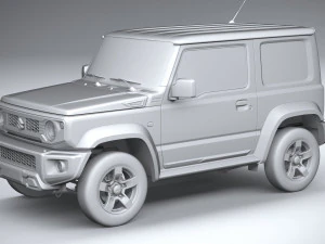 Suzuki Jimny 4style 2024 3D Model