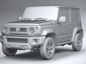 Suzuki Jimny 4style 2024 3D 模型
