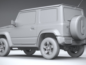 Suzuki Jimny 4style 2024 3D 模型