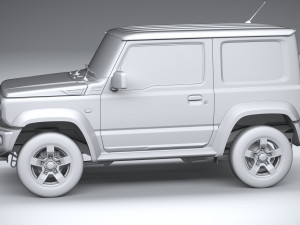 Suzuki Jimny 4style 2024 3D 模型