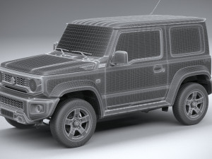 Suzuki Jimny 4style 2024 3D 模型