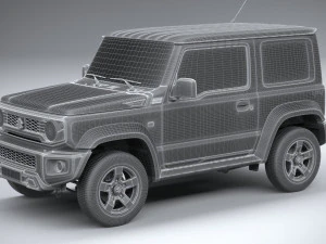 Suzuki Jimny 4style 2024 3D Model