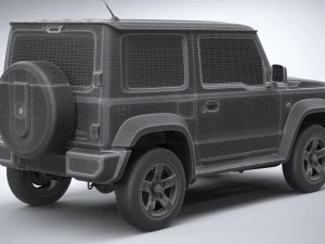 Suzuki Jimny 4style 2024 3D Model