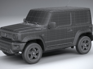 Suzuki Jimny 4style 2024 3D 模型