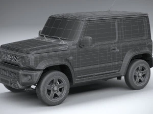 Suzuki Jimny 4style 2024 3D Model