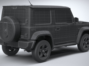 Suzuki Jimny 4style 2024 3D 模型
