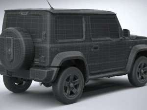 Suzuki Jimny 4style 2024 3D Model