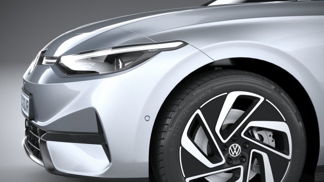 Volkswagen ID7 2024 Modelo 3D in Sedán 3DExport