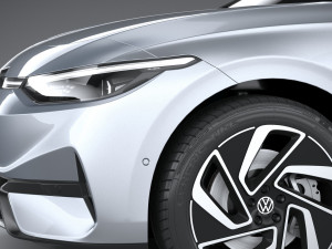 Volkswagen ID7 2024 Modèle 3D
