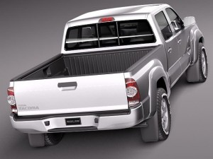 Toyota Tacoma Crew Cab 2012 3D 模型