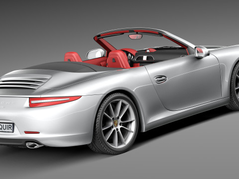 Porsche 911 Carrera S Cabriolet 2013 Modèle 3D