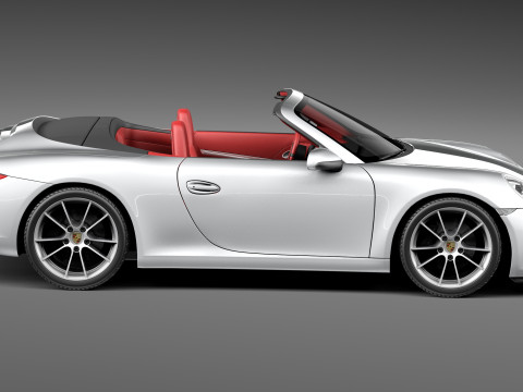 Porsche 911 Carrera S Cabriolet 2013 Modèle 3D