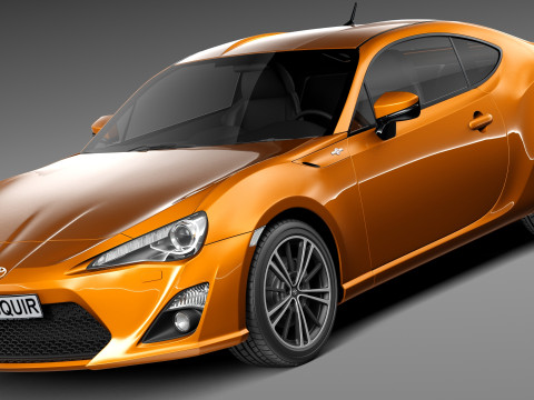 Toyota GT 86 2013 3D Model