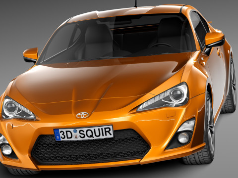 Toyota GT 86 2013 Modèle 3D