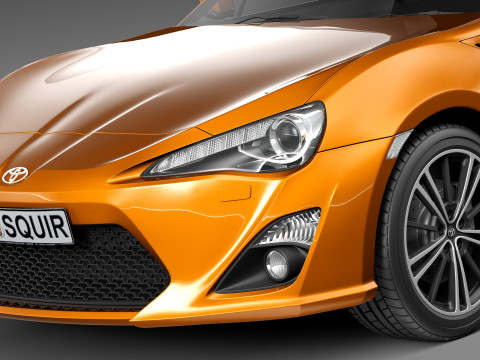 Toyota GT 86 2013 Modèle 3D